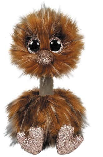 2019 Ty Beanie Boo 6" Orson The Brown Ostrich Plush Stuffed Animal Toy for sale online 