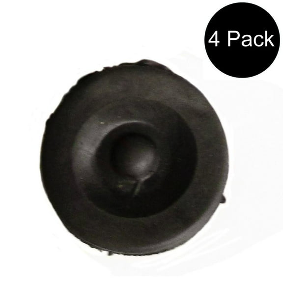RAParts Dexter EZ Lube Rubber Grease Plugs Hub Dust Cap 4 Pack