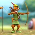 thumbnail image 4 of Figura de acción Super7 ULTIMATES! Robin Hood de Disney, 18 cm, 4 of 6