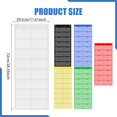 thumbnail image 7 of Pocket Chart Calendar Organizer Oxford PVC Material for Teacher Classroom Home School Wall Storage, 7 of 7