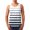 White, variant on Xysaqa Men's Classic Striped Tank Tops, Summer Sports Gym Workout Tees, Casual Sleeveless Muscle Shirts M-3XL