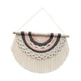 thumbnail image 2 of Decoración de pared de tapiz bohemio macrame pared colgante de la pared ventana arte de pared decoración decoración del hogar decoración de la pared C, 2 of 8