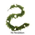 thumbnail image 1 of Decoraciones para el día de San Valentín, adornos para el día de San Valentín, regalos para el día de San Valentín, 70,86 pulgadas, planta verde artificial de primavera, rosa, ratán, decoración de mes, 1 of 7