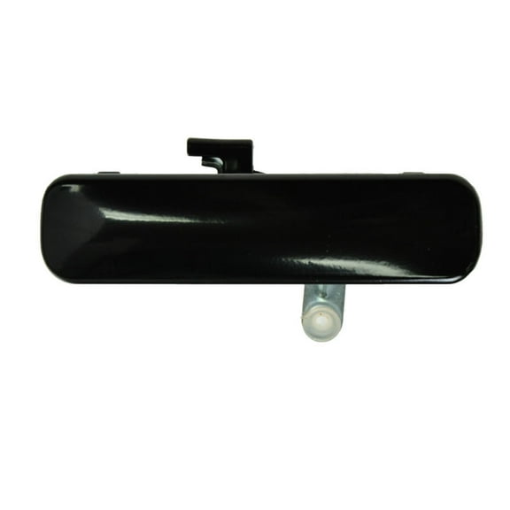 TRQ Door Handle Outside Smooth Black Front LH for Ford E150 E250 E350 Van DHA43188