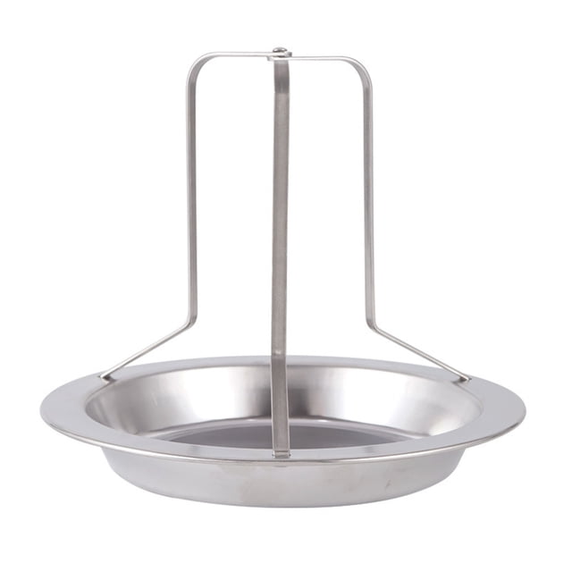 Rôtissoire à Poulet Pliable Compacte, Rôtissoire Verticale en Acier Inoxydable pour Volaille Dinde Barbecue et Four, Assemblage Facile, Résistant à la Chaleur et Non Corrosif, Grande Capacité Huile