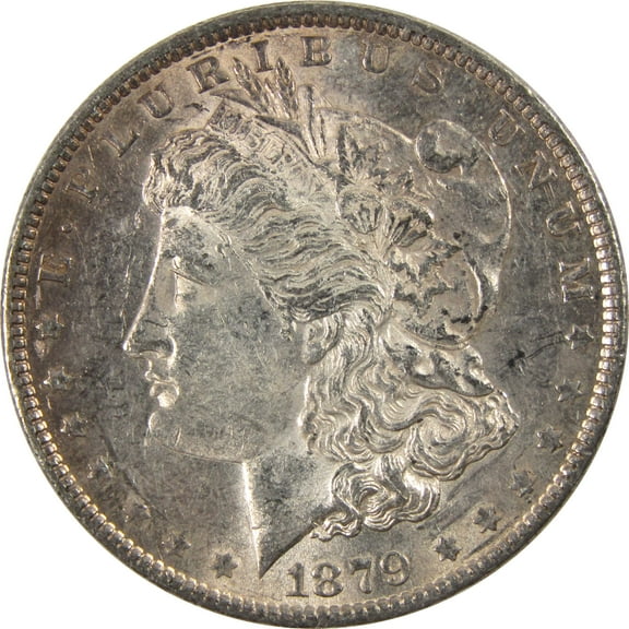 1879 Morgan Dollar CH AU Choice About Uncirculated Silver $1 Coin