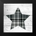 thumbnail image 2 of Grove, Beth 15x15 Black Modern Framed Museum Art Print Titled - Nordic Holiday XIII Plaid, 2 of 5