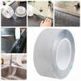 thumbnail image 5 of Dust-proof Clear Sink Stove Gap Sticker Kitchen Corner Acrylic Adhesive Waterproof Mildewproof Sealant Tape CLEAR 50MM X 3M, 5 of 8
