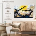 thumbnail image 5 of Elephant Stock Graffiti Souls Wall Art - Horizontal Canvas Wall Art - Living Room Wall Decor - People Canvas - Yellow And Black Decor - 45" x 30", 5 of 8
