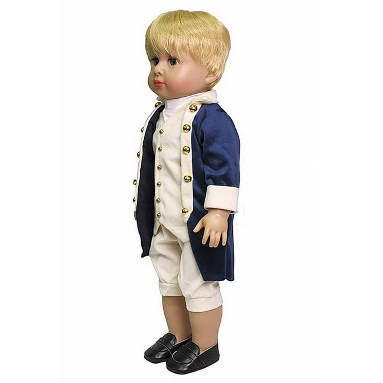 Colonial Boy`s Outfit 4pc for 18-Inch Dolls