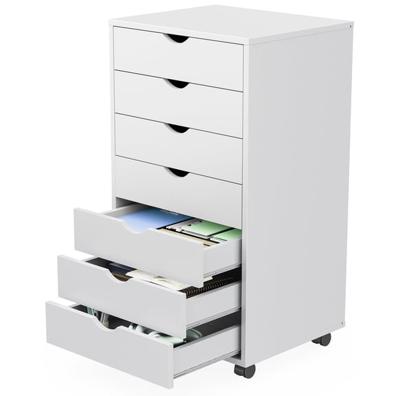 Drawer Wooden Dresser, Freestanding Storage Cabinet, Multipurpose Chest of Drawers for Home Room Organization