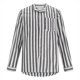 thumbnail image 5 of Blusa y camisa de manga larga con cuello alto para hombre, estilo informal, a la moda, con botones estampados y bolsillo tipo cárdigan, blusa de manga larga con cuello alto, camisetas de poliéster par, 5 of 6