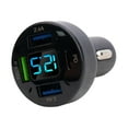 thumbnail image 2 of 4 Usb For Qc3.0+Pd Usb Car Charger Digital Led Voltmeter 12V/24V Car Phone Charger Adapter With Voltage Automotive Accessories, 2 of 9