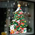 thumbnail image 5 of 2 unids/set pegatina de ventana de doble cara extraíble de Pvc a prueba de agua pegatinas estáticas de Papá Noel de Navidad para el hogar, 5 of 5