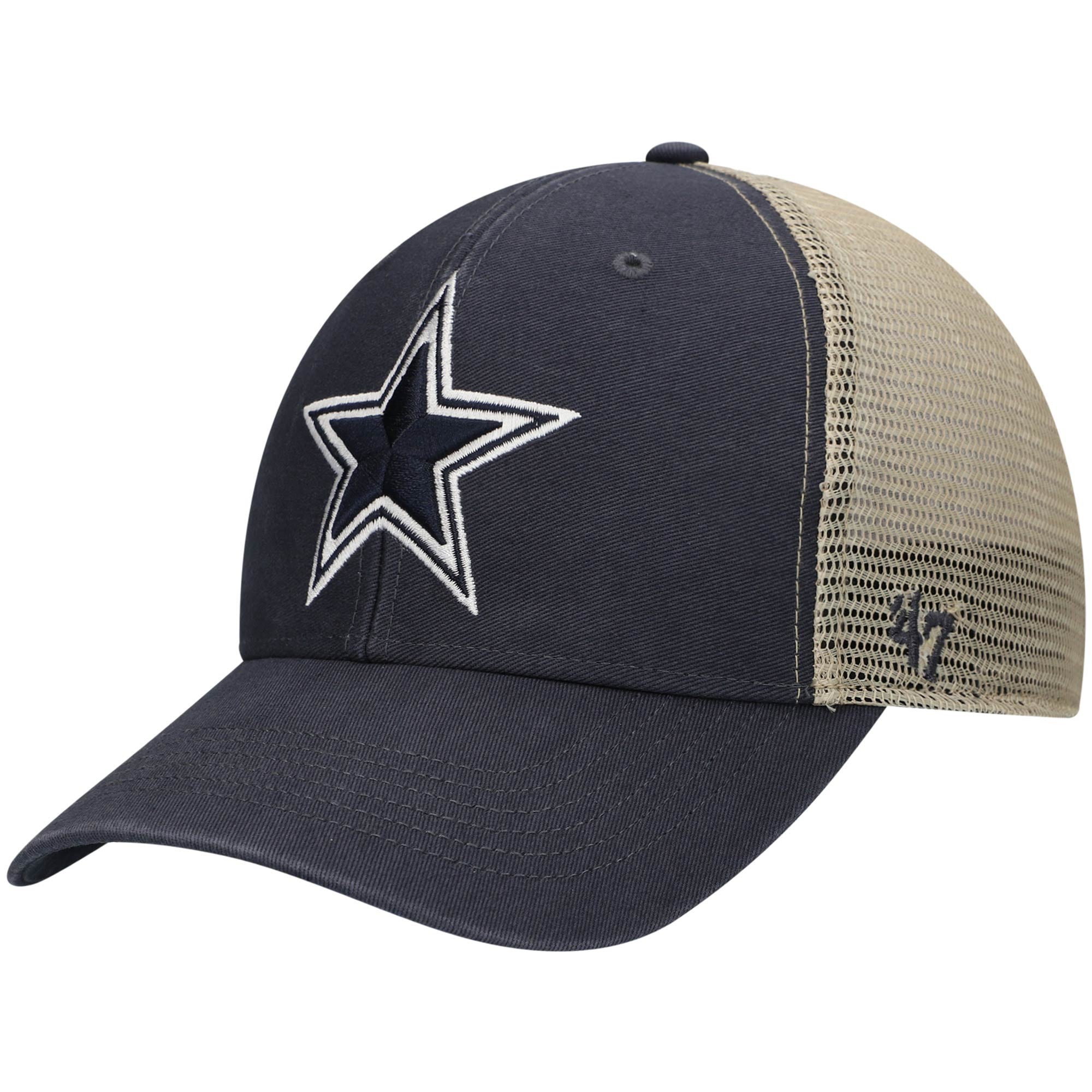 Dallas Cowboys '47 Flagship MVP Trucker Snapback Hat - Navy - OSFA