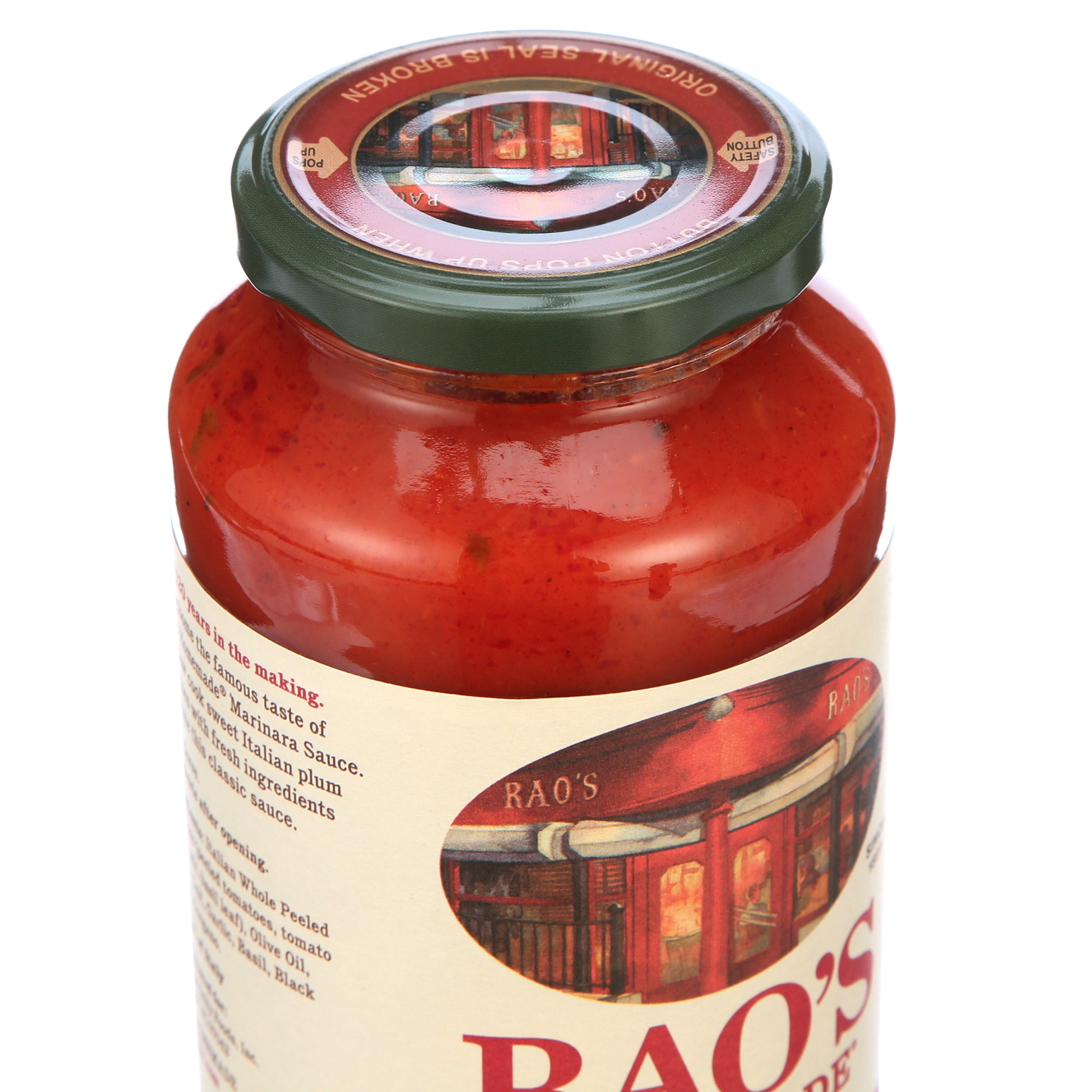 Rao S Homemade All Natural Marinara Sauce 24oz Walmart Com Walmart Com