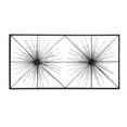 thumbnail image 6 of DecMode Black Metal Sea Urchin Starburst Wall Decor with Black Frame, 6 of 9