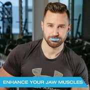 Jawline Exerciser by Tilcare - Jaw Exerciser for Men & Women that Helps to Workout Your Jaw, Neck and Tone Your Face with Exercise - Jawline Exerciser for Your Jawline - 3-Pack 40, 50, 70 lb