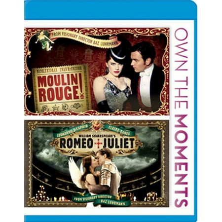 MOULIN ROUGE/ROMEO & JULIET DOUBLE FEATURES BLU-RAY (Moulin Rouge The Best Thing In Life)
