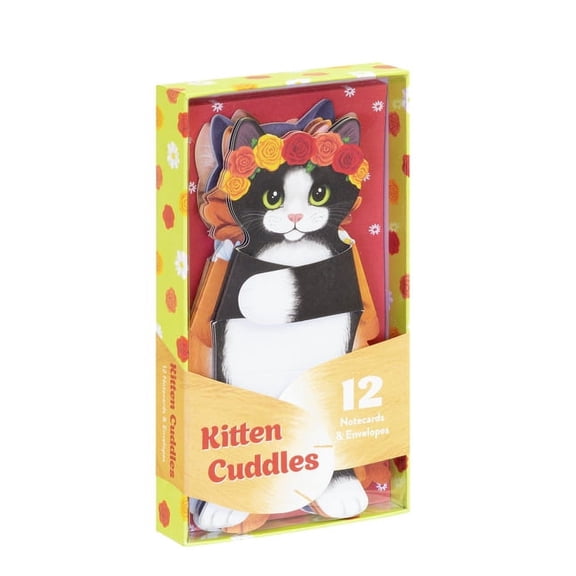 Kitten Cuddles Notecards: (Valentine's Day Cards, Romantic Gift, Gift for Teenager) (Other)