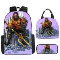 thumbnail image 1 of Fortress Night Children's Schoolbag Primary And Secondary School Student Backpack Lightweight Digital Print Lunch, 1 of 1