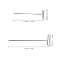 thumbnail image 2 of unbranded 150Ud Alfileres T De Acero Resistente Para Sujetar Telas Y Proyectos De Tejido, 2 of 6