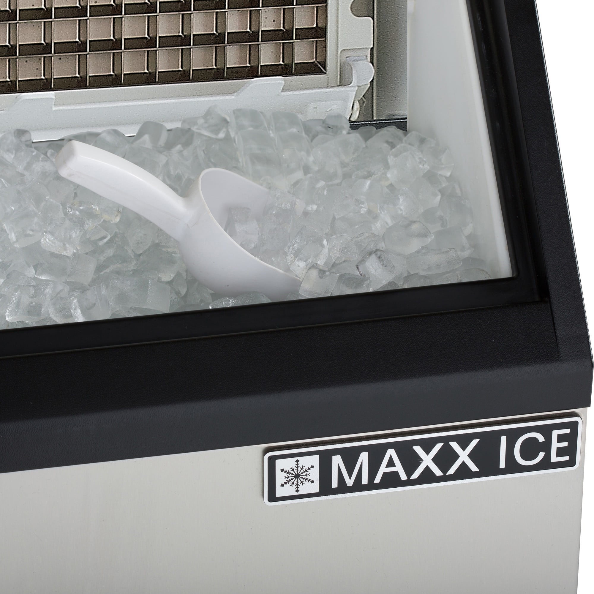 Edgecraft MAXX ICE Self-Contained Half Dice Ice Maker, 265 Lb, Silver