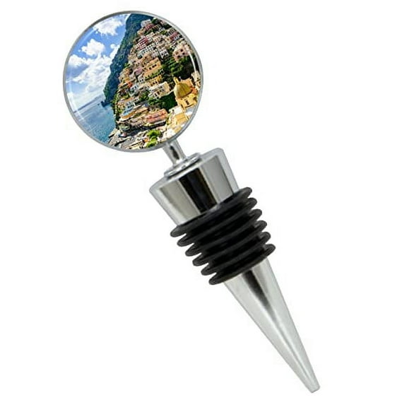 Amalfi Italy Wine Bottle Stopper In Gift Box, Perfect For House Warming Gift