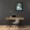thumbnail image 3 of Monet, Claude 20x24 Black Modern Framed Museum Art Print Titled - Water-lilies I 1907, 3 of 4