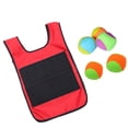 thumbnail image 1 of Dodgeball Sticky Vest Juego De Lanzamiento Al Aire Libre Con 5 Pelotas Para Niños Juego De Actividades Al Aire Libre Methold FN008191-01, 1 of 6