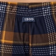 thumbnail image 4 of Pantalón de Pijama IZOD de Franela y Forro Polar para Hombre Azul Marino/Amarillo a Cuadros, 4 of 5