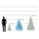 thumbnail image 5 of Árbol de Navidad Pino Navideño Azul 160cm Frondoso DOSYU, 5 of 5