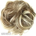 thumbnail image 6 of Synthetic Flexible Hair Buns Curly Scrunchy Chignon Elastic Messy Wavy Scrunchies Wrap For Ponytail Extensions For Women, 6 of 6