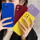 thumbnail image 4 of Para iPhone 14 Pro Max Apple 12 Funda para teléfono móvil 11 Silicona de color sólido XS Protección para los ojos 8 Plus Funda blanda a prueba de caídas 7, 4 of 6
