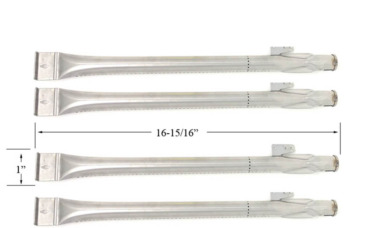 Replacement Burner Grill Tool Sets for Dyna-Glo M486RDDG14-D, DGE486BNP-D,  Gas Models, 4-Pack - Walmart.com