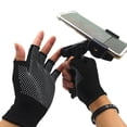 thumbnail image 4 of Guantes de trabajo ligeros para hombre y mujer, antideslizantes, transpirables, sin dedos, para construcción, nailon, Fitness, ciclismo, motocicleta, 4 of 5