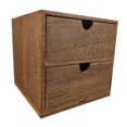 thumbnail image 1 of 1 cajón multiusos de madera para guardar artículos diversos (marrón), 1 of 6