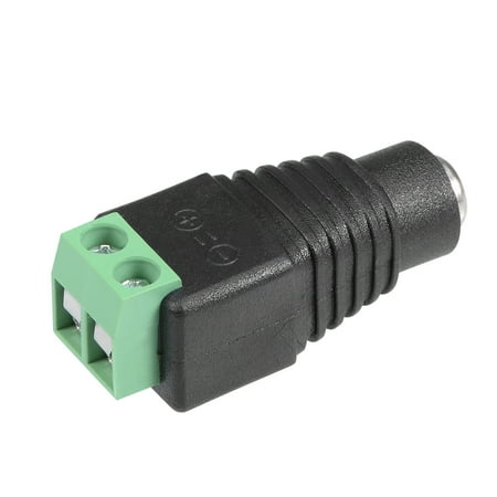 DC Female Connector 5.5x2.1mm Power Jack Adapter 20Pcs for CCTV Security Camera price history on PriceWatchPro