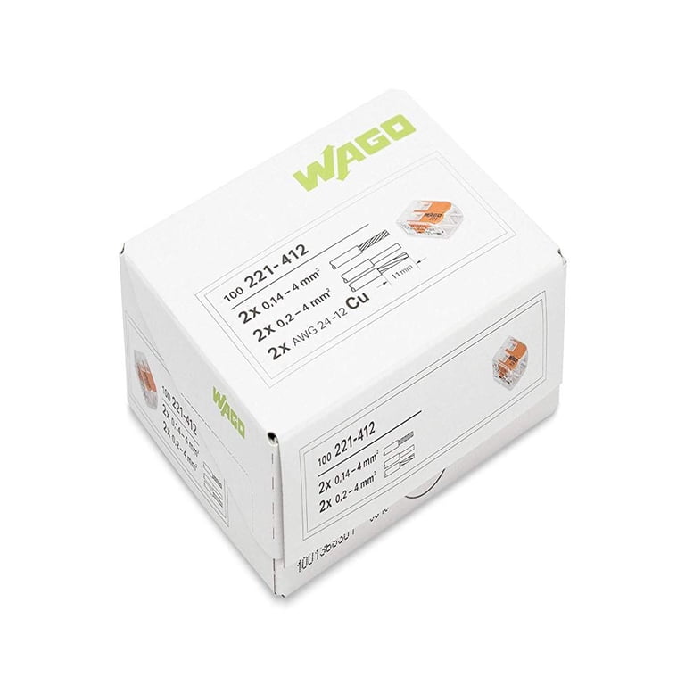 WAGO 221-412 Compact Splicing Connector 