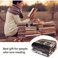 thumbnail image 6 of Reading Blanket 50"x60" for Book Lovers - Ideal Gift for Women, Librarians, Bookworms - Bookish Accessories, 6 of 6