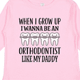 thumbnail image 4 of Inktastic Future Orthodontist Baby Gift Boys or Girls Long Sleeve Toddler T-Shirt, 4 of 5