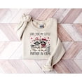 thumbnail image 1 of Little Partner In Crime Raccoon Meme Funny Valentine Animal Sweatshirt, 1 of 4