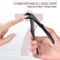 thumbnail image 4 of Cortauñas FUMAX ergonómico de mango largo para uñas gruesas, 4 of 7