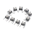 thumbnail image 1 of 10Pack / RB shoulder button bumper switch spare parts compatible White, 1 of 8