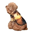 thumbnail image 5 of Xecao Hawaiian Sunset Beach Pattern Sweatshirts Winter Pet Dog Hoodie Puppy Coat Dog Sweaters Dog Clothes with Hat Dog Clothes Costume Outfit,Small Pets Wear-Small, 5 of 7