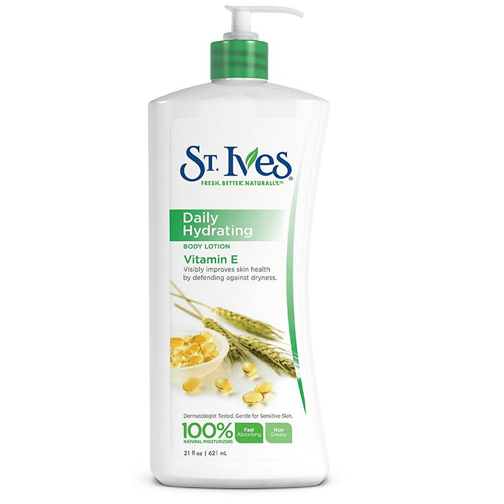 St Ives Body Lotion 21 oz Daily Hydrating Vitamin E