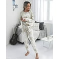 thumbnail image 6 of PRETTYGARDEN Women's Two Piece Loungewear Fall Casual Long Sleeve Tops Jogger Pants Pajama Sets Matching Outfits Clothing, 6 of 8