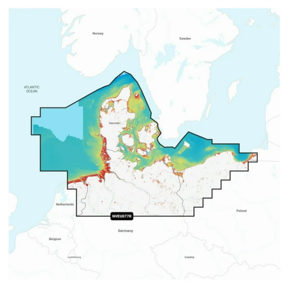 Garmin New OEM Denmark, Germany & Coastal Poland - Marine Charts, 010-C1243-00