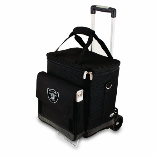 Oakland Raiders - Refroidisseur de Vin avec Chariot par Picnic Time