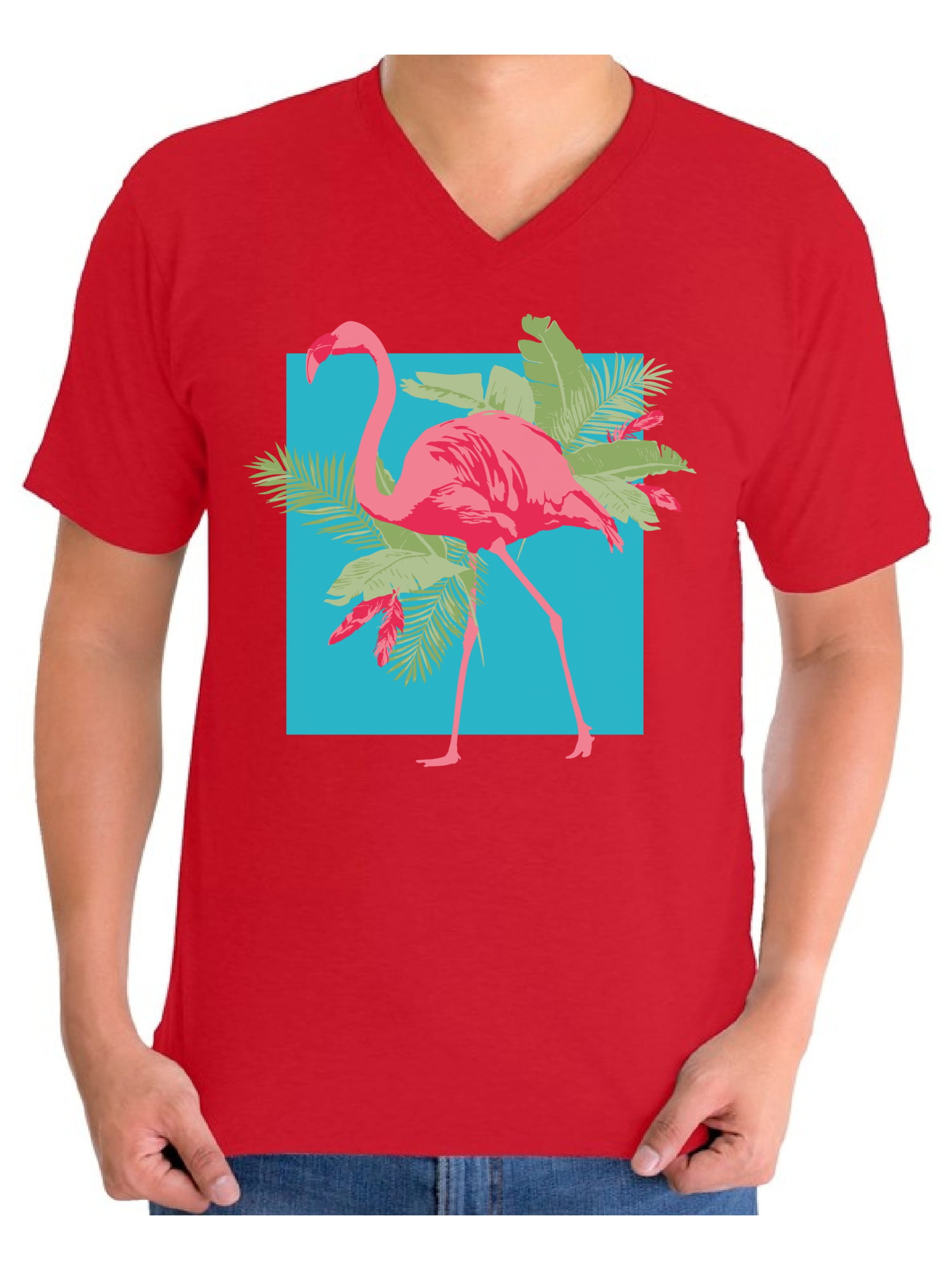 Awkward Styles - Awkward Styles Pink Flamingo Shirts Flamingo V Neck ...